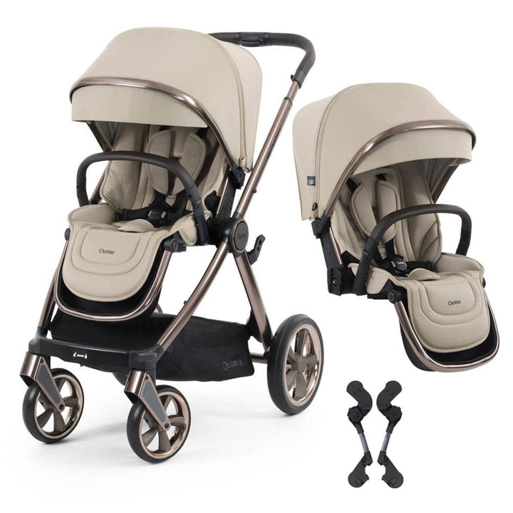 Oyster Tandem Stroller Buttermilk