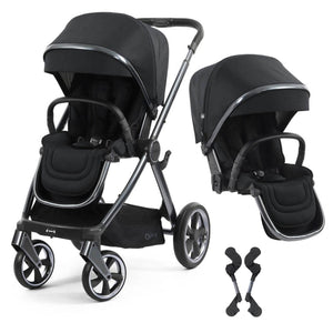 Oyster double pushchairs Oyster 4 Tandem Stroller - Carbonite