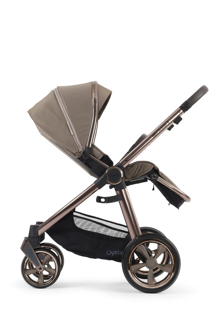 Oyster Prams & Pushchairs Baby Style Oyster 3 Luxury Pebble 360 PRO Bundle (7pc Set) - Mink