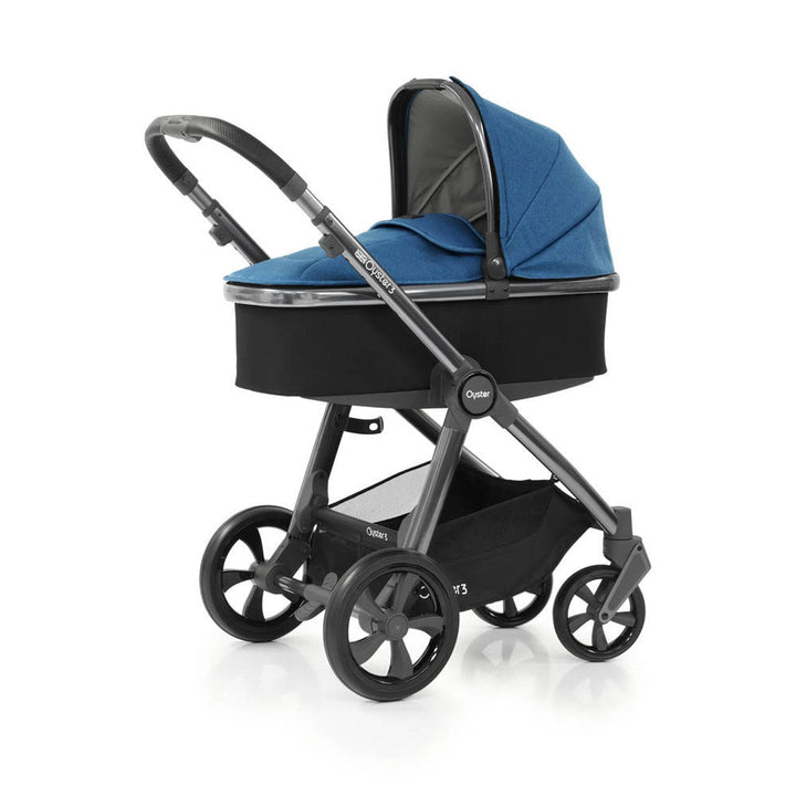 Oyster Pushchair Accessories BabyStyle Oyster 3 with Carrycot and Bag - Kingfisher