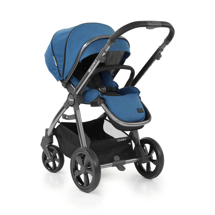 Oyster Pushchair Accessories BabyStyle Oyster 3 with Carrycot and Bag - Kingfisher