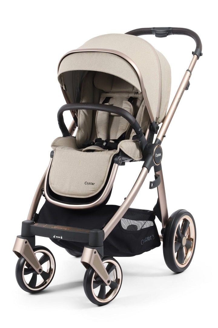 Oyster Pushchair Accessories Oyster 3 Stroller & Carrycot - Creme Brulee