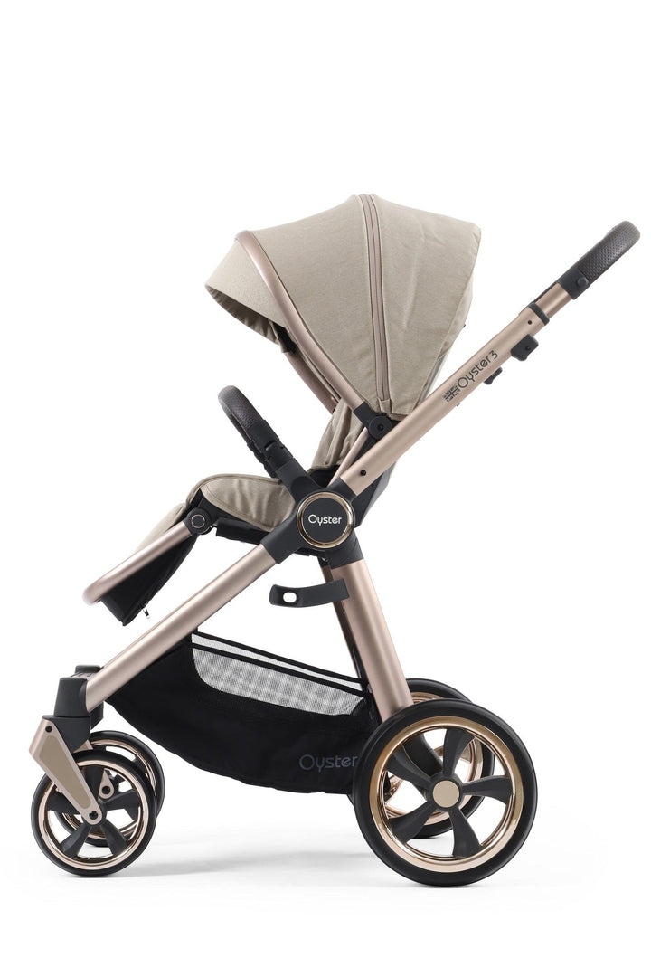 Oyster Pushchair Accessories Oyster 3 Stroller & Carrycot - Creme Brulee