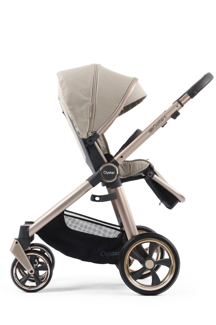 Oyster Pushchair Accessories Oyster 3 Stroller & Carrycot - Creme Brulee