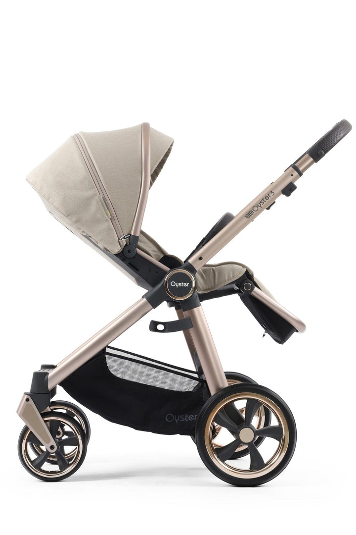 Oyster Pushchair Accessories Oyster 3 Stroller & Carrycot - Creme Brulee