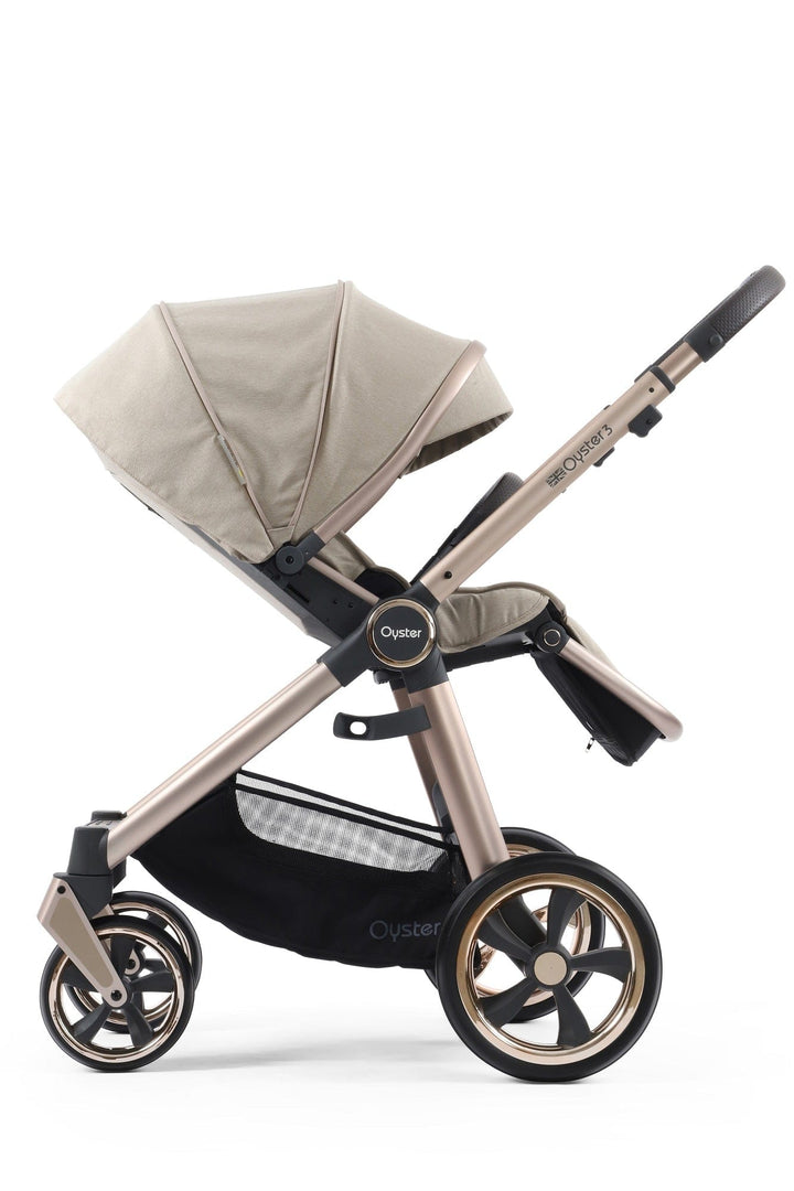 Oyster Pushchair Accessories Oyster 3 Stroller & Carrycot - Creme Brulee