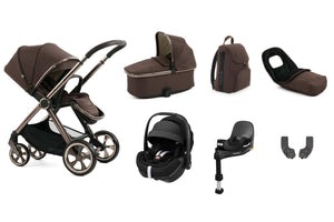 Oyster Pushchairs Oyster 4 Luxury (Pebble 360 PRO2) Travel System - Brown Raven