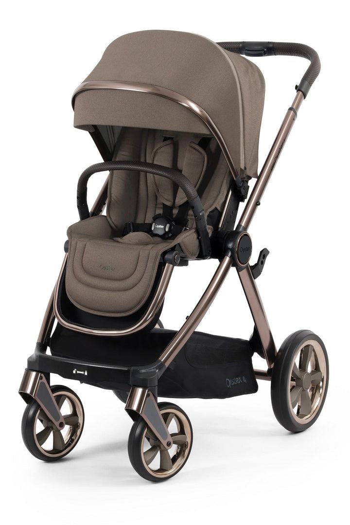 Oyster Stroller Mink (inc Footmuff, Backpack Car Seat Adapters)