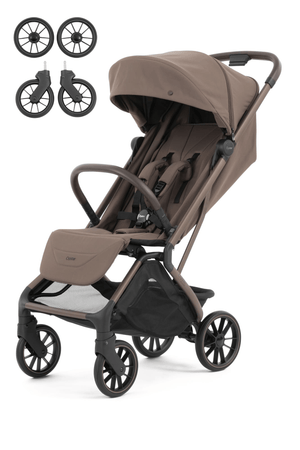 Oyster Pushchairs Oyster F-Lite Pushchair with Large Wheels - Chocolate