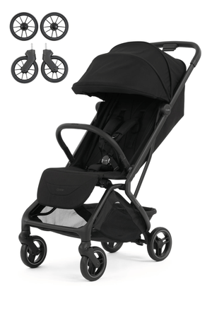 Oyster Pushchairs Oyster F-Lite Pushchair with Large Wheels - Liquorice