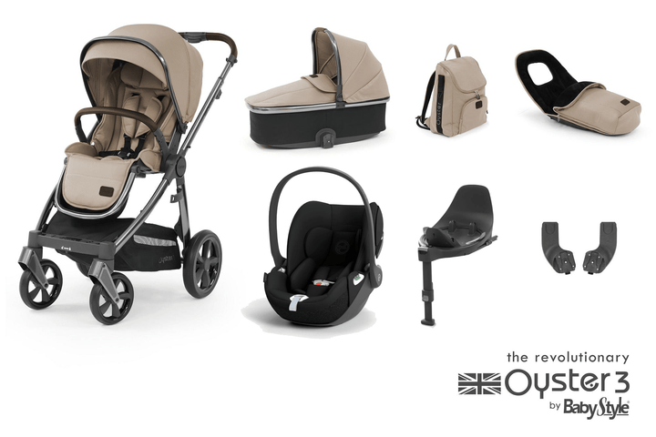 Oyster 3 Luxury Cloud T Bundle 7pc Set Butterscotch UK Baby Centre