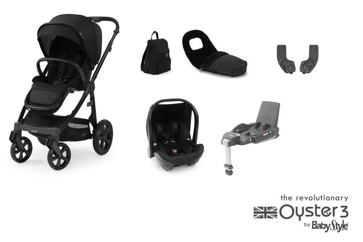 Oyster Travel Systems Oyster 3 Special Edition Essential Travel System - Onyx