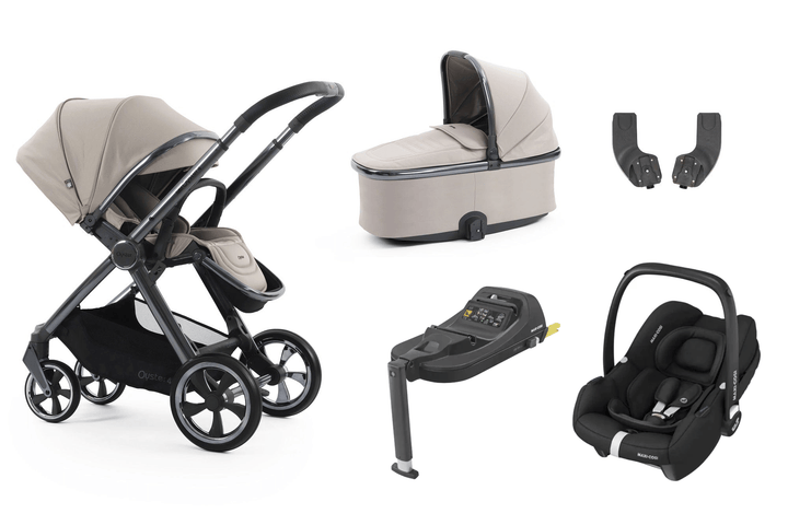 Oyster Travel Systems Oyster 4 Essential (Cabriofix i-Size) Travel System - Stone