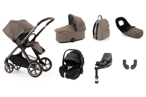 Oyster Travel Systems Oyster 4 Luxury (Pebble 360 PRO2, NON-Slide) Travel System - Mink