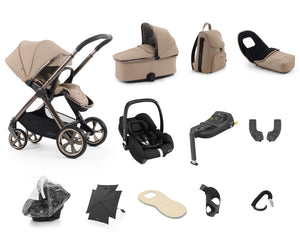 Oyster TRAVEL SYSTEMS Oyster 4 Ultimate (Cabriofix i-Size) Travel System - Fawn