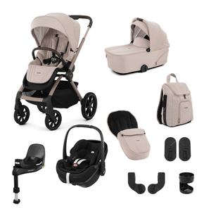 Oyster Travel Systems Oyster Vee (Pebble 360 PRO 2) Travel System - Vanilla