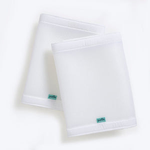 Purflo Cot Bumpers Purflo Breathable Cot Bumpers - Soft White
