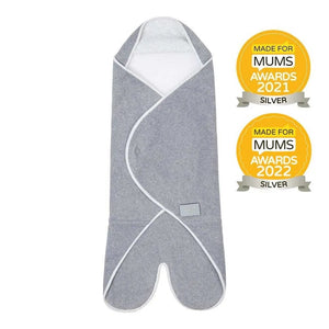 Purflo Sleeping Bags Purflo Cosy Wrap Travel Blanket 0-9 Months - Minimal Grey