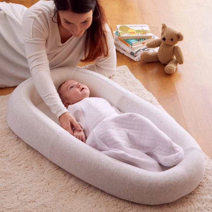 Purflo Sleeping Bags Purflo Sleep Tight Baby Bed with Spare Cover - Minimal Grey