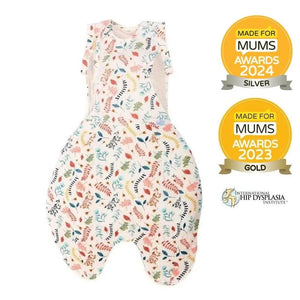 Purflo Sleeping Bags Purflo Swaddle To Sleep Bag 2.5 TOG 0-4 Month - Botanical