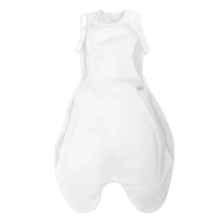 Purflo Sleeping Bags Purflo Swaddle To Sleep Bag 2.5 TOG 0-4 Month Lightweight - Soft White (2 Pack)