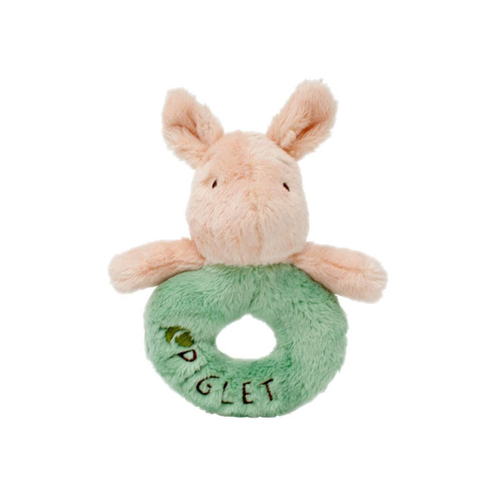 Rainbow Designs Baby Rattles Disney Classic Piglet Ring Rattle