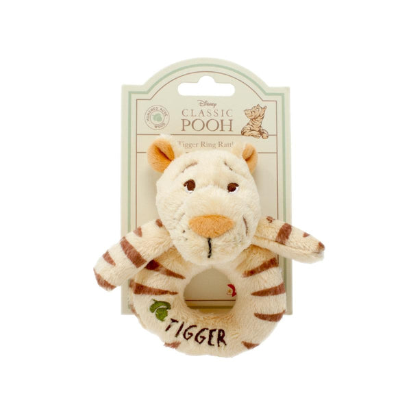 Rainbow Designs Baby Rattles Disney Classic Tigger Ring Rattle