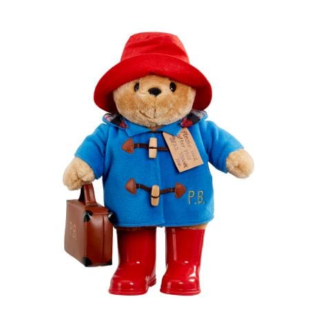 Rainbow Designs Soft Toys Classic Paddington Bear with Boots & Suitcase