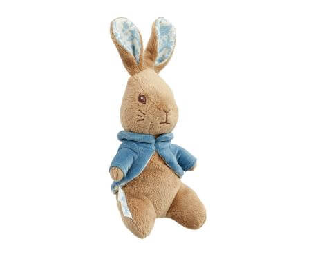 Rainbow Designs Soft Toys Peter Rabbit Signature Knitted Blanket with Soft Toy