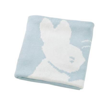 Rainbow Designs Soft Toys Peter Rabbit Signature Knitted Blanket with Soft Toy