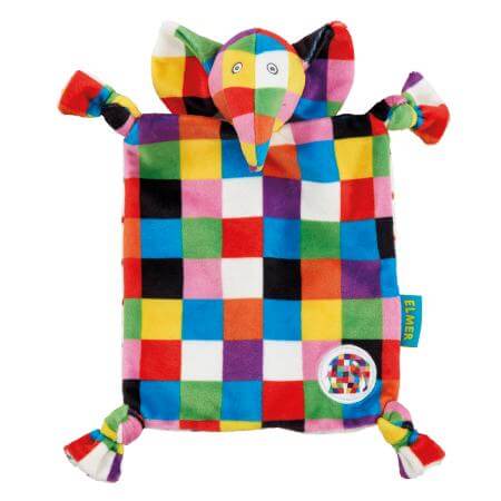 Rainbow Designs Toys Elmer Comfort Blanket