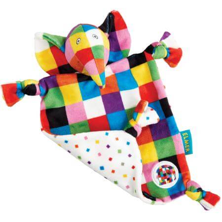 Rainbow Designs Toys Elmer Comfort Blanket