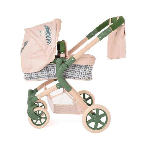 Roma Dolls Prams Roma RHS Single Dolls Pram - Fern