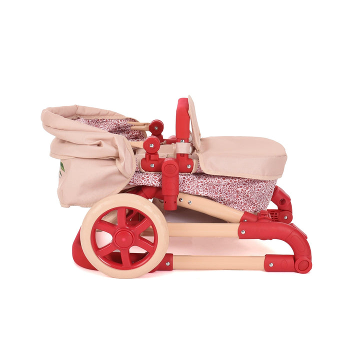 Roma Dolls Prams Roma RHS Single Dolls Pram - Flora