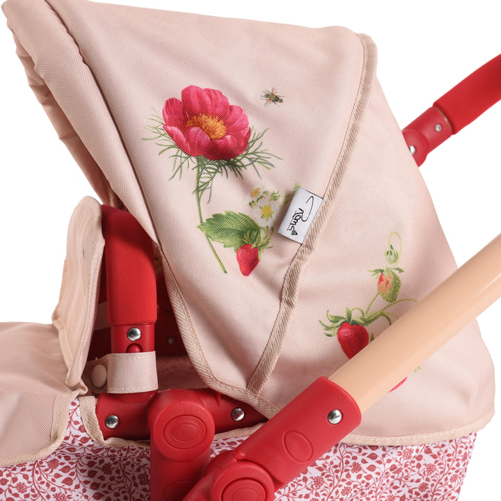 Roma Dolls Prams Roma RHS Single Dolls Pram - Flora