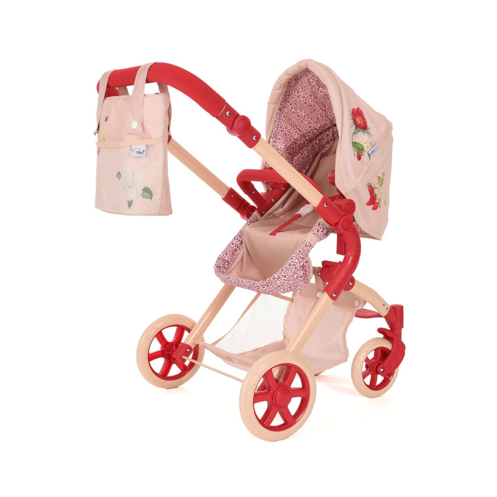 Roma Dolls Prams Roma RHS Single Dolls Pram - Flora