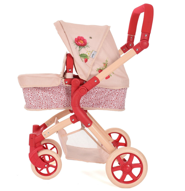 Roma Dolls Prams Roma RHS Single Dolls Pram - Flora