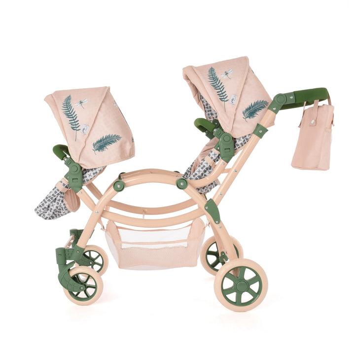 Roma Dolls Prams Roma RHS Twins Dolls Pram - Fern