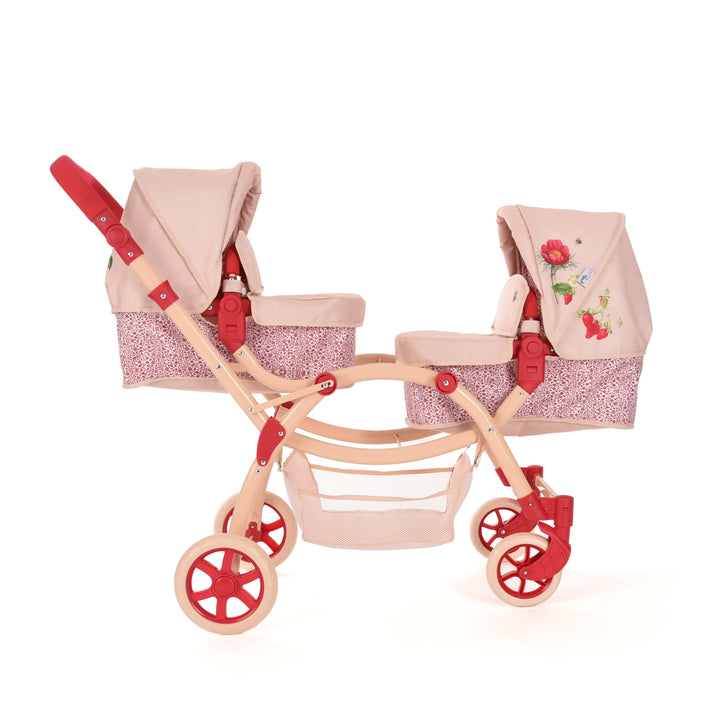 Roma Dolls Prams Roma RHS Twins Dolls Pram - Flora