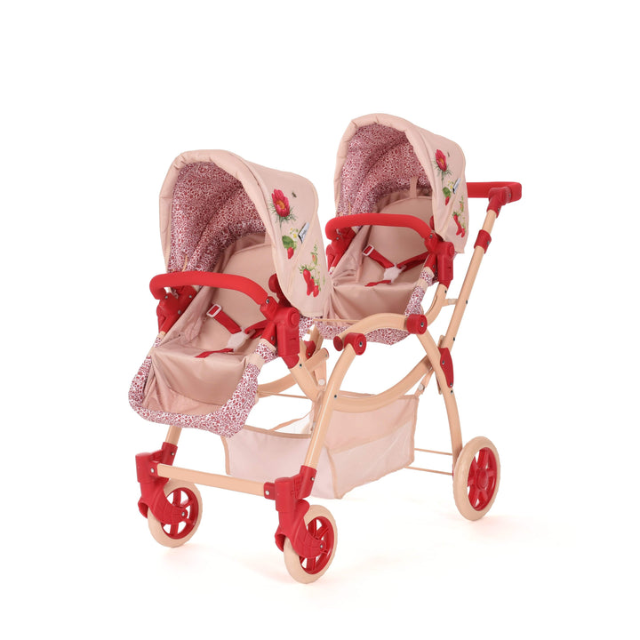 Roma Dolls Prams Roma RHS Twins Dolls Pram - Flora