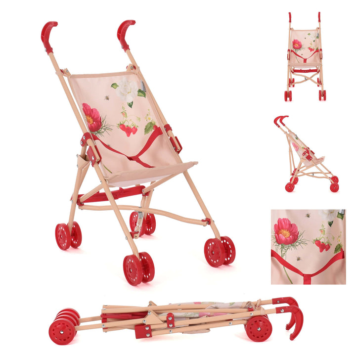 Roma Dolls Prams Roma RHS Umbrella Buggy - Flora