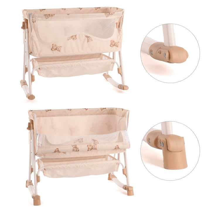 Roma Dolls Prams Roma Teddy Bedside Crib