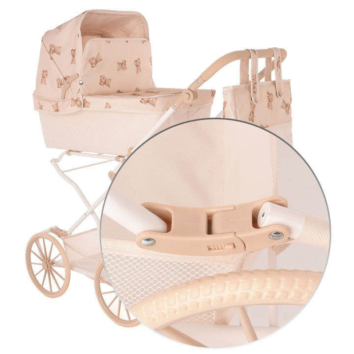 Roma Dolls Prams Roma Teddy Reborn Dolls Pram