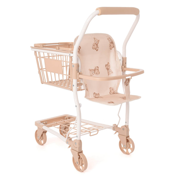 Roma Dolls Prams Roma Teddy Shopping Trolley