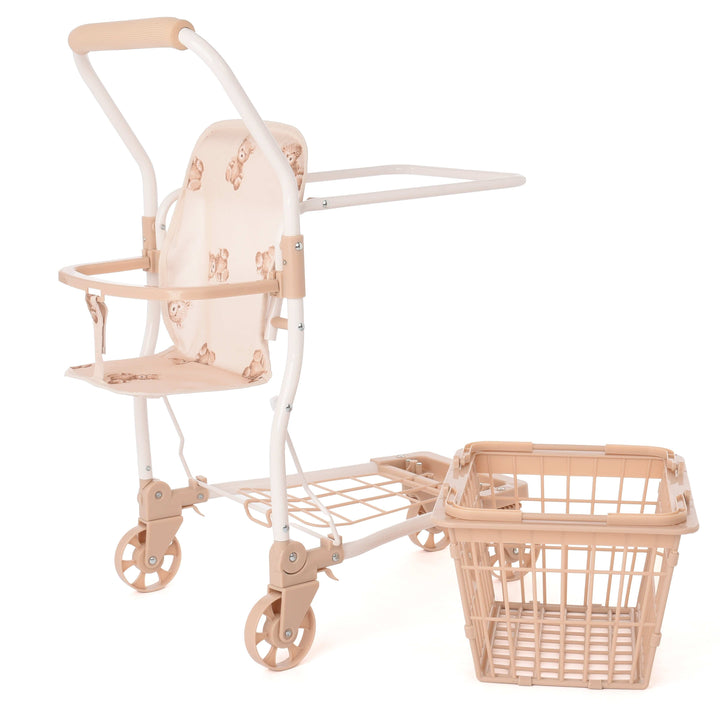 Roma Dolls Prams Roma Teddy Shopping Trolley