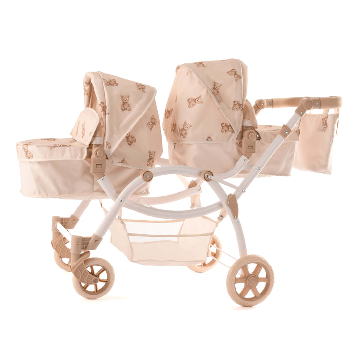 Roma Dolls Prams Roma Teddy Twin Dolls Pram