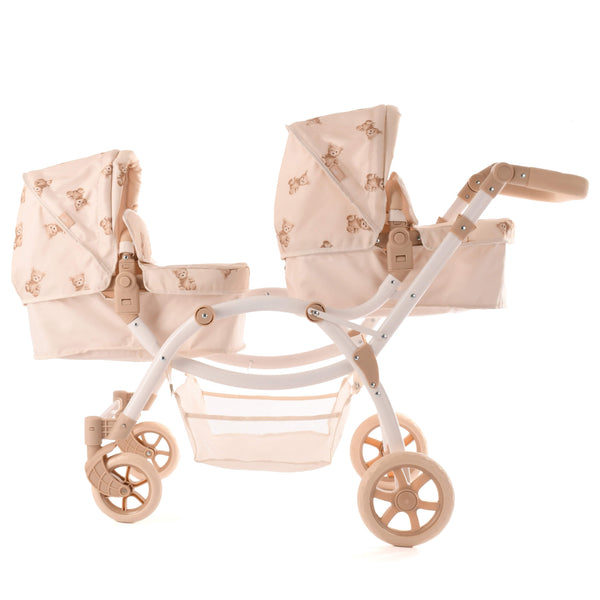 Roma Dolls Prams Roma Teddy Twin Dolls Pram