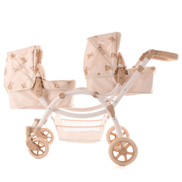 Roma Dolls Prams Roma Teddy Twin Dolls Pram