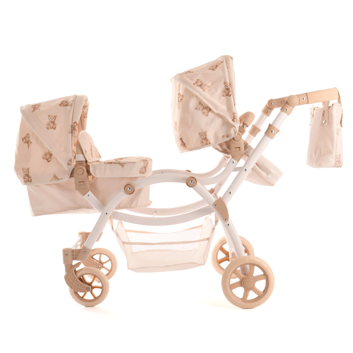 Roma Dolls Prams Roma Teddy Twin Dolls Pram