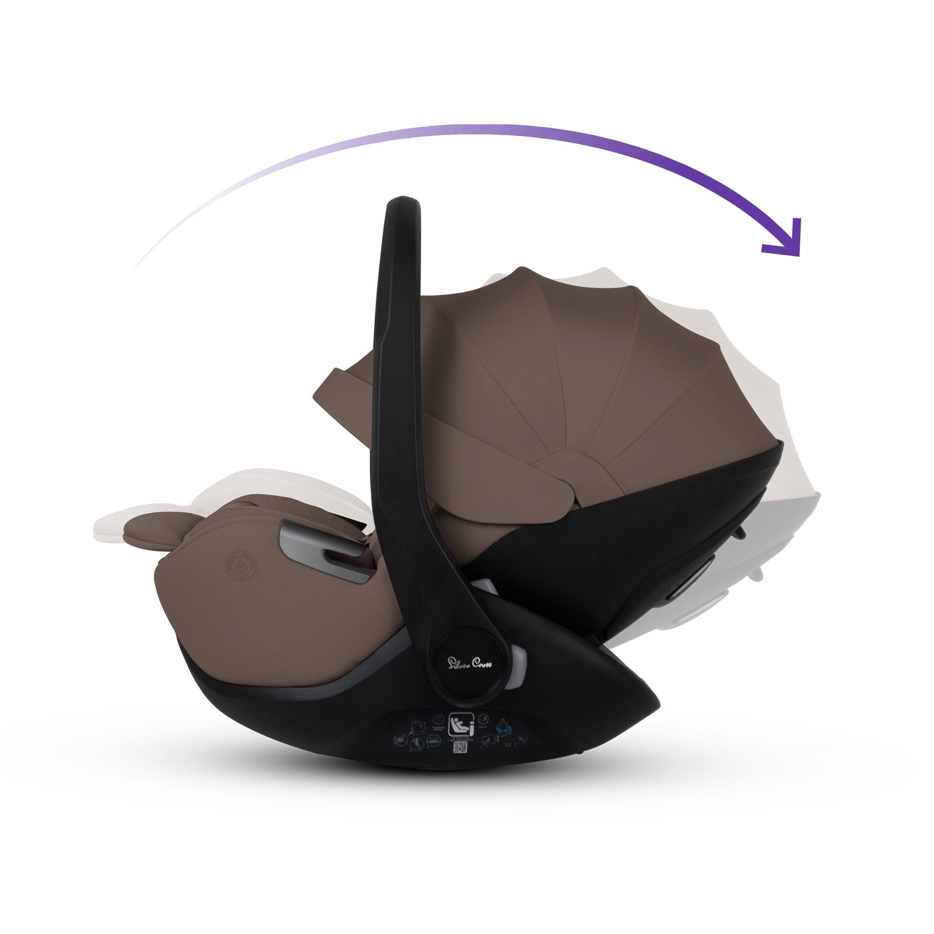 Silver Cross Glide Plus 360 Car Seat | Timeless Cocoa – UK Baby Centre